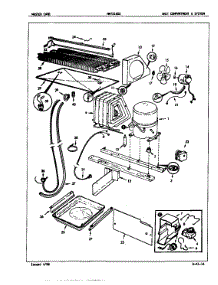 Unit Compartment & System parts for Maytag Refrigerator NNT218GXA/5E48A from AppliancePartsPros.com