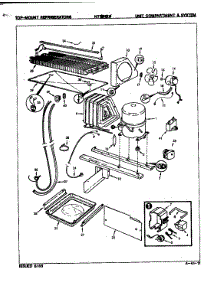 Unit Compartment & System parts for Maytag Refrigerator NT15HX3H/8D01A from AppliancePartsPros.com