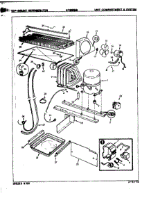 Unit Compartment & System parts for Maytag Top-Mount Refrigerator NT21HX3H/8D04A from AppliancePartsPros.com