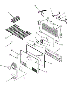 Freezer Compartment parts for Maytag Top-Mount Refrigerator PTB1826ARW from AppliancePartsPros.com