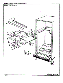 Fresh Food Compartment parts for Maytag Top-Mount Refrigerator NNT197KH-CC66A from AppliancePartsPros.com