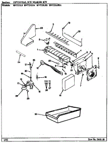 Optional Ice Maker Kit parts for Maytag Refrigerator BNT23L8K/BL91A from AppliancePartsPros.com