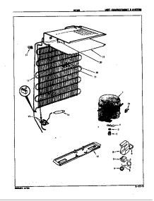Unit Compartment & System parts for Maytag Refrigerator RC5HB/E8S00 from AppliancePartsPros.com