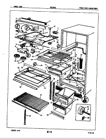 Fresh Food Compartment (Nnt218g / 7A34a) (Nnt218ga / 7A34a) (Nnt218gh / 7A34a) parts for Maytag Refrigerator NNT218GC/7A34A from AppliancePartsPros.com
