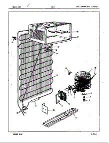 Unit Compartment & System parts for Maytag Refrigerator RC12SM/86S01 from AppliancePartsPros.com
