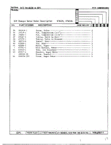 Ice Maker And Bin Page 3 parts for Maytag Refrigerator 22752 from AppliancePartsPros.com