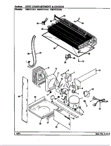 Unit Compartment & System parts for Maytag Refrigerator HRNT1515A/BF10A from AppliancePartsPros.com