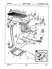 Unit Compartment & System parts for Maytag Refrigerator ENT15F4/7A47A from AppliancePartsPros.com