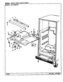 Fresh Food Compartment parts for Maytag Refrigerator GNT15M42/CF01A from AppliancePartsPros.com