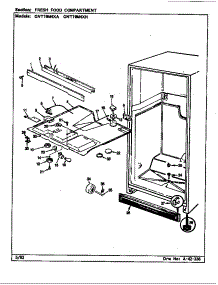 Fresh Food Compartment parts for Maytag Refrigerator GNT19M4XH/CL63A from AppliancePartsPros.com