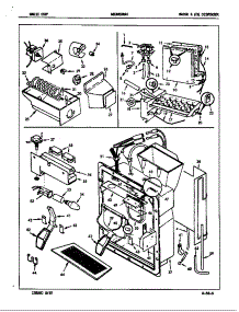 Water & Ice Dispenser (Nedns249ha / 7L38a) (Nedns249hh / 7L38a) parts for Maytag Refrigerator NEDNS249H/7L38A from AppliancePartsPros.com