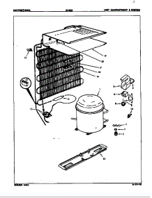 Unit Compartment & System parts for Maytag Refrigerator RC10H/E8S00 from AppliancePartsPros.com