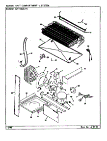 Unit Compartment & System parts for Maytag Top-Mount Refrigerator NNT197KA-CC66A from AppliancePartsPros.com