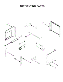 Top Venting Parts parts for Maytag Wall Oven/Microwave Combo MMW9730FZ03 from AppliancePartsPros.com