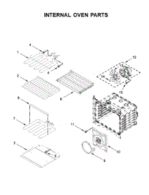 Internal Oven Parts parts for Maytag Wall Oven/Microwave Combo MMW9730FZ03 from AppliancePartsPros.com