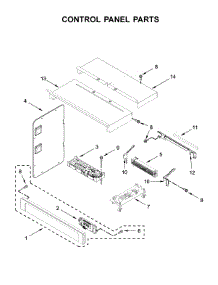 Control Panel Parts parts for Maytag Wall Oven/Microwave Combo MMW9730FZ03 from AppliancePartsPros.com