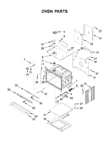 Oven Parts parts for Maytag Electric Wall Oven MEW9627FZ03 from AppliancePartsPros.com