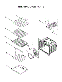 Internal Oven Parts parts for Maytag Electric Wall Oven MEW9627FZ03 from AppliancePartsPros.com