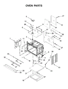 Oven Parts parts for Maytag Electric Wall Oven MEW9630FZ03 from AppliancePartsPros.com