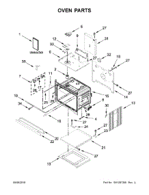 Oven Parts parts for Maytag Electric Wall Oven MEW9527FZ03 from AppliancePartsPros.com