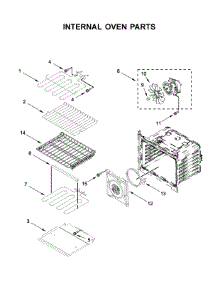 Internal Oven Parts parts for Maytag Electric Wall Oven MEW9527FZ03 from AppliancePartsPros.com