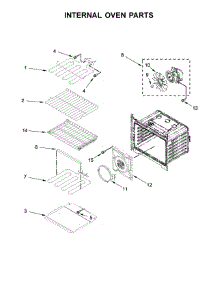 Internal Oven Parts parts for Maytag Electric Wall Oven MEW9530FZ03 from AppliancePartsPros.com