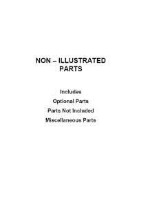 Optional Parts (Not Included) parts for Maytag Washer MVWB765FW3 from AppliancePartsPros.com