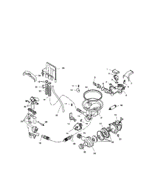 Component Assemblies parts for Bosch Dishwasher SHU5314UC/06 from AppliancePartsPros.com