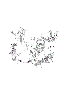 Component Assemblies parts for Bosch Dishwasher SHU5315UC/06 from AppliancePartsPros.com