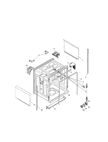 Tank Assembly parts for Bosch Dishwasher SHU3036UC/12 / FD 8003 from AppliancePartsPros.com