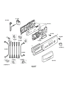 Facia Panel / Cable Harness / Power Cord parts for Bosch Washer WFR2460UC/04 from AppliancePartsPros.com