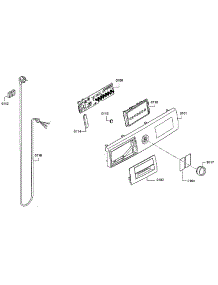 Control parts for Bosch Washer WAT28402UC/06 from AppliancePartsPros.com