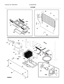 System parts for Electrolux Upright Freezer E32AF85PQSE from AppliancePartsPros.com