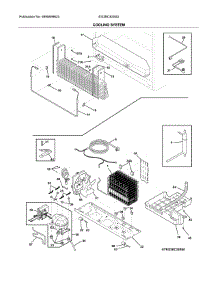 System parts for Electrolux Bottom-Mount Refrigerator EI23BC82SS2 from AppliancePartsPros.com