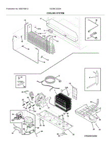 System parts for Electrolux Bottom-Mount Refrigerator EI23BC32SS4 from AppliancePartsPros.com