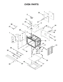 Oven Parts parts for Kitchenaid Electric Wall Oven KODE500EWH04 from AppliancePartsPros.com
