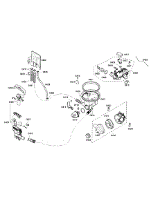 Valve Assy parts for Thermador Dishwasher DWHD94EP/49 from AppliancePartsPros.com