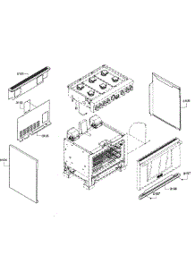Main Assy parts for Thermador Gas Range PRG366JG/01 from AppliancePartsPros.com