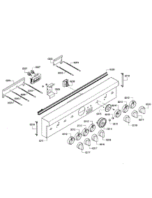 Control Panel parts for Thermador Gas Range PRG366JG/01 from AppliancePartsPros.com