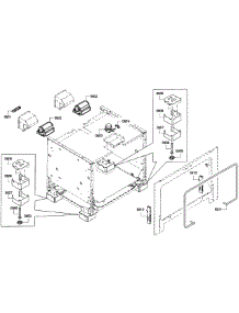 Cabinet Assy parts for Thermador Gas Range PRG366JG/01 from AppliancePartsPros.com