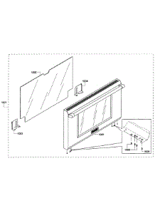 Door Assy parts for Thermador Gas Range PRG366JG/01 from AppliancePartsPros.com