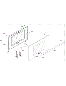 Door Assy parts for Thermador Range PRD366GHU/14 from AppliancePartsPros.com