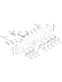 Control Panel parts for Thermador Range PRD366GHU/14 from AppliancePartsPros.com