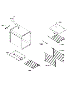 Small Oven parts for Thermador Range PRD486GDHC/04 from AppliancePartsPros.com