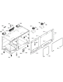 Cabinet parts for Thermador Range PRD486GDHC/04 from AppliancePartsPros.com