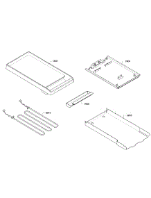 Griddle parts for Thermador Range PRD486GDHC/08 from AppliancePartsPros.com