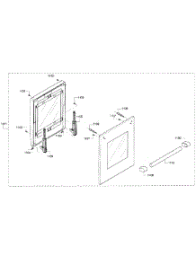 Small Door parts for Thermador Range PRD486GDHC/10 from AppliancePartsPros.com