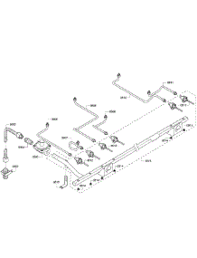 Manifold parts for Thermador Range PRD486GDHC/10 from AppliancePartsPros.com