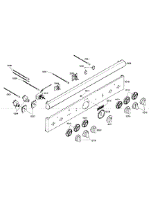 Control Panel parts for Thermador Range PRD364ELHC02 from AppliancePartsPros.com