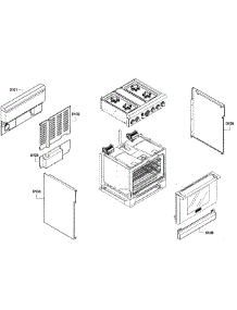 Main Assy parts for Thermador Range PRD304EG/01 from AppliancePartsPros.com